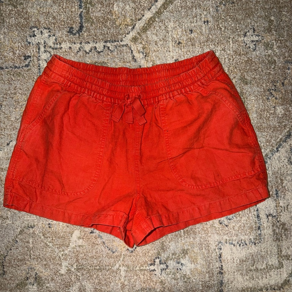 JCrew Vintage Linen Shorts